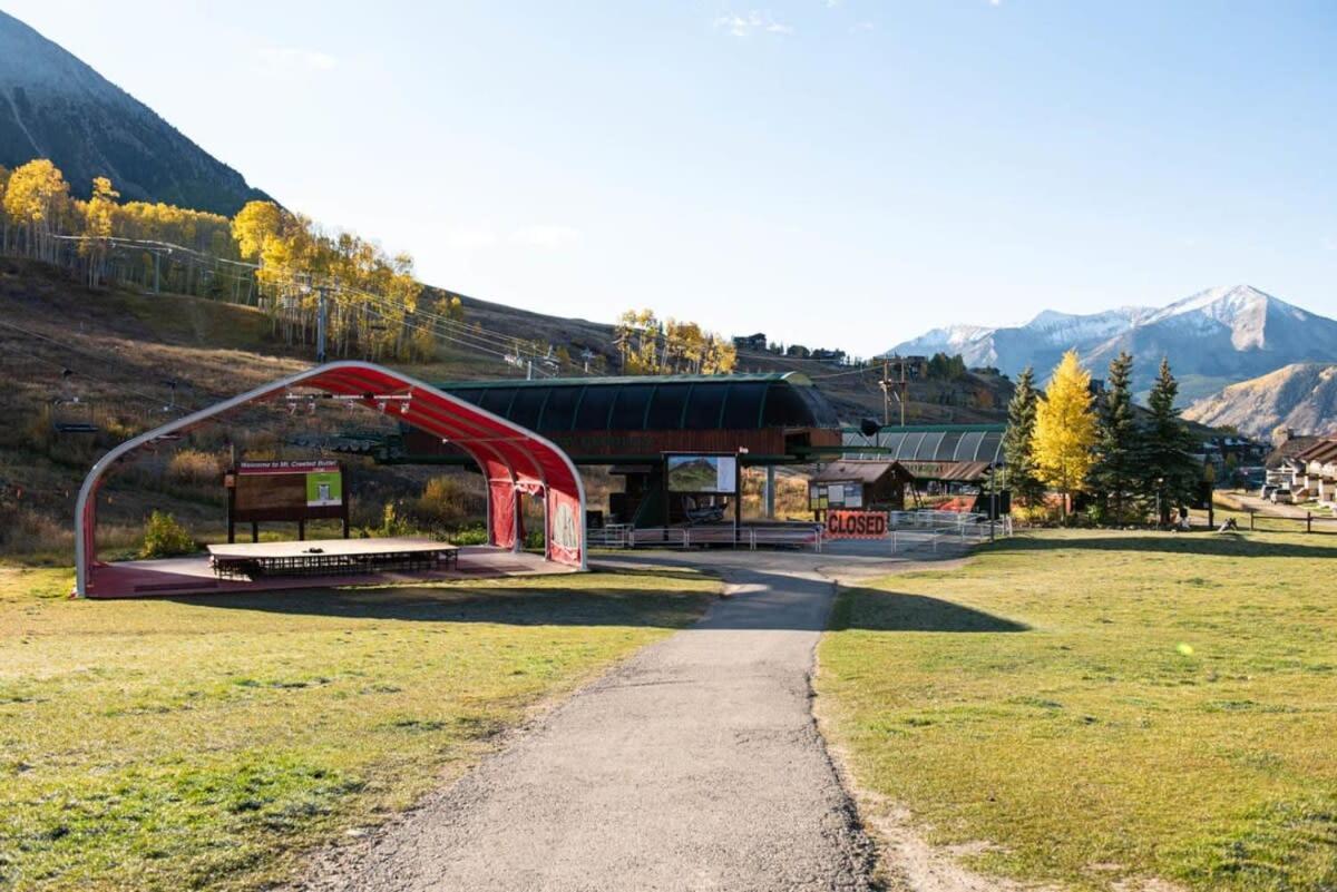 Studio 518 At Perfect Location With Pool And Hot Tub Crested Butte Eksteriør bilde