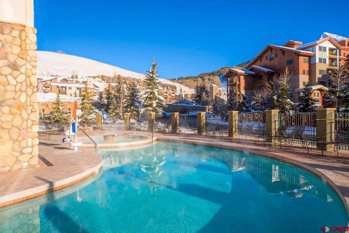 Studio 518 At Perfect Location With Pool And Hot Tub Crested Butte Eksteriør bilde